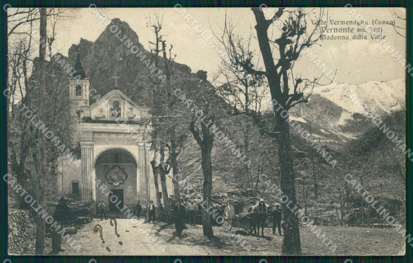 Cuneo Vernante Madonna della Valle cartolina MT6701 – fronte