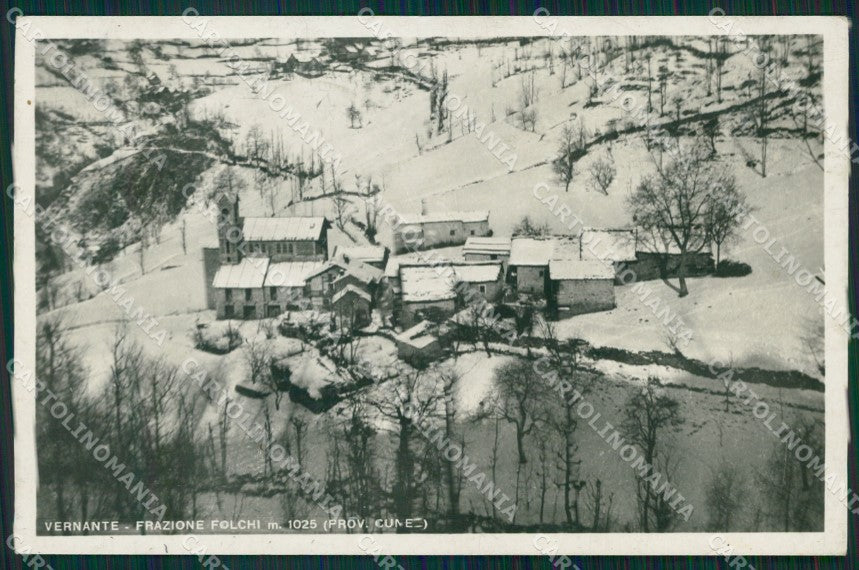 Cuneo Vernante frazione Folchi Foto cartolina MT6702 – fronte
