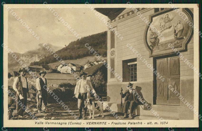 Cuneo Vernante frazione Palanfrè Caccia cartolina MT6707 – fronte