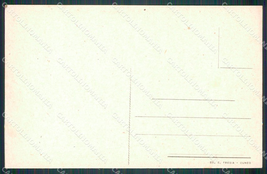Cuneo Vernante frazione Palanfrè Caccia cartolina MT6707 – retro