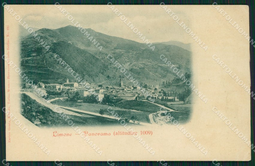 Cuneo Limone Piemonte Panorama cartolina MT6709 – fronte