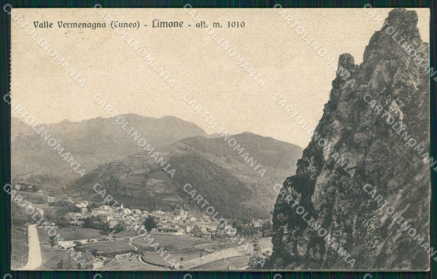Cuneo Limone Piemonte Valle Vermenagna cartolina MT6710 – fronte