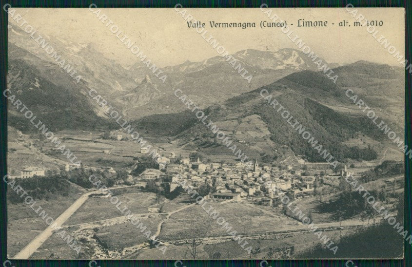 Cuneo Limone Piemonte Valle Vermenagna cartolina MT6711 – fronte