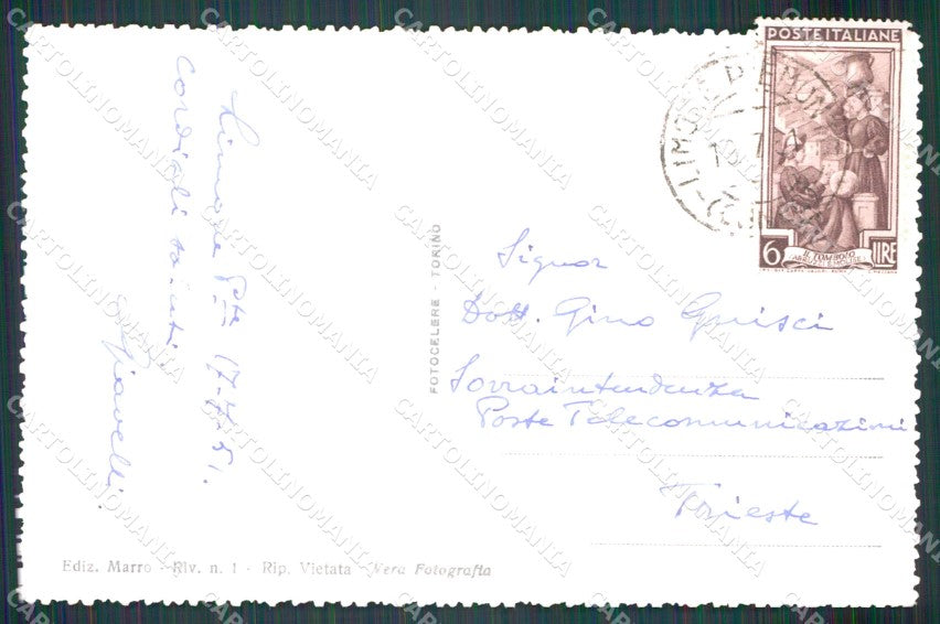 Cuneo Limone Piemonte Foto cartolina MT6712 – retro
