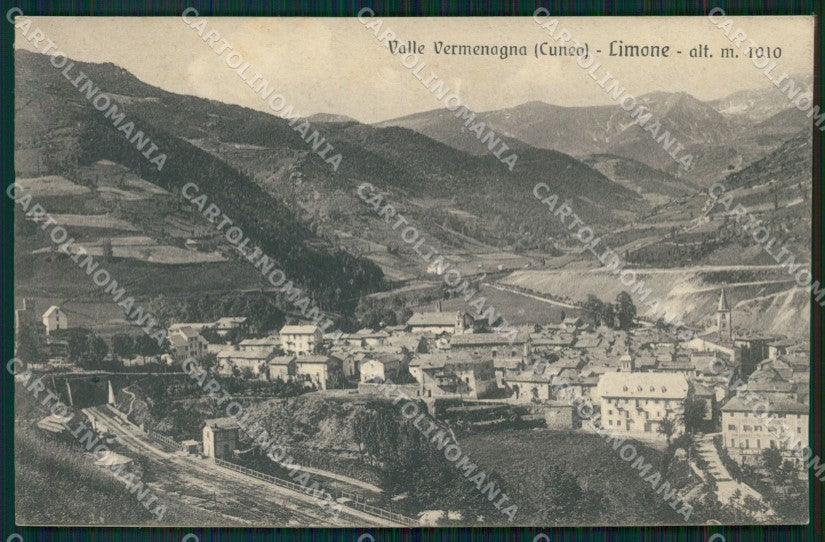 Cuneo Limone Piemonte Valle Vermenagna cartolina MT6714 – fronte