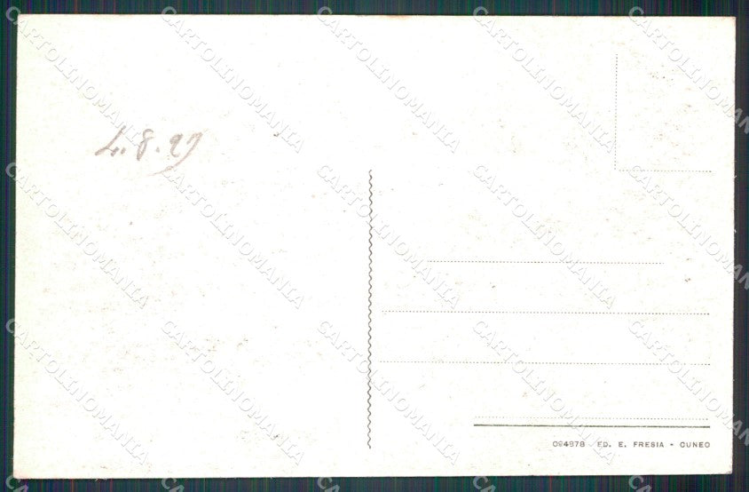 Cuneo Limone Piemonte Panorama cartolina MT6719 – retro