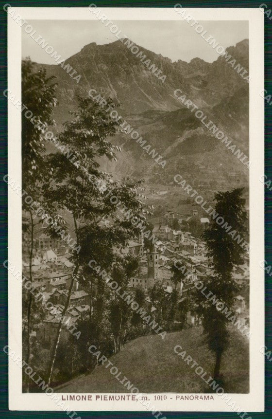 Cuneo Limone Piemonte Foto PIEGHINE cartolina MT6721 – fronte