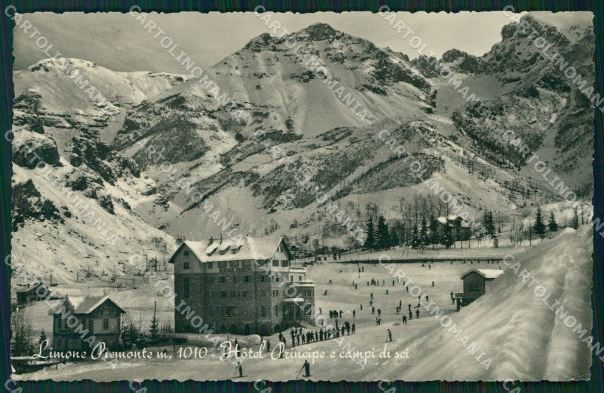 Cuneo Limone Piemonte Sci Foto cartolina MT6730 – fronte
