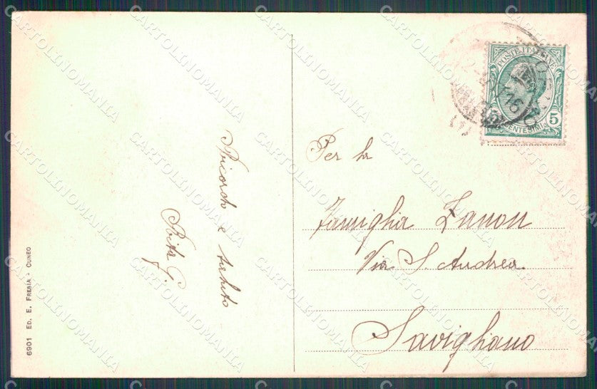 Cuneo Limone Piemonte Sant'Anna SCOLLATA cartolina MT6733 – retro