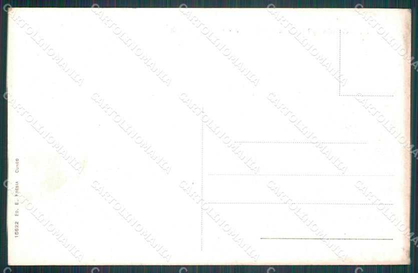 Cuneo Limone Piemonte Frazione Brich cartolina MT6741 – retro