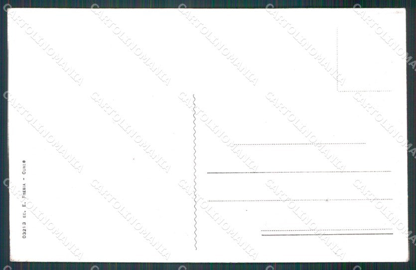 Cuneo Limone Piemonte Massiccio Rocca Abisso ANGOLO SCOLLATO cartolina MT6749 – retro