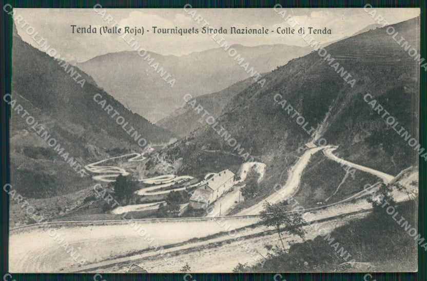 Cuneo Colle di Tenda Valle Roia cartolina MT6756 – fronte