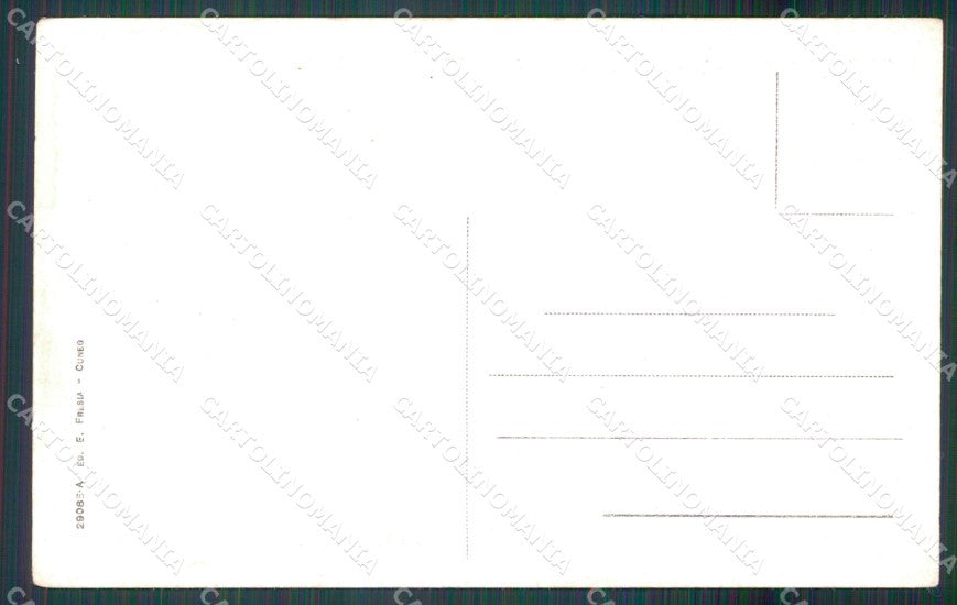 Cuneo Colle di Tenda Valle Roia cartolina MT6759 – retro