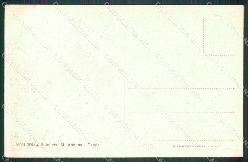 Cuneo Tenda Valle Roia cartolina MT6769 – retro