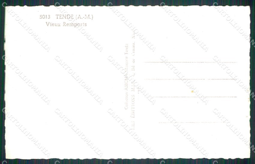 Cuneo Tenda Valle Roia Foto cartolina MT6778 – retro