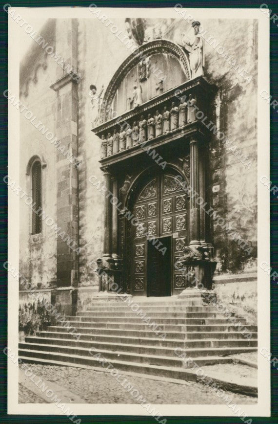 Cuneo Tenda Valle Roia Chiesa Parrocchiale Foto cartolina MT6780 – fronte