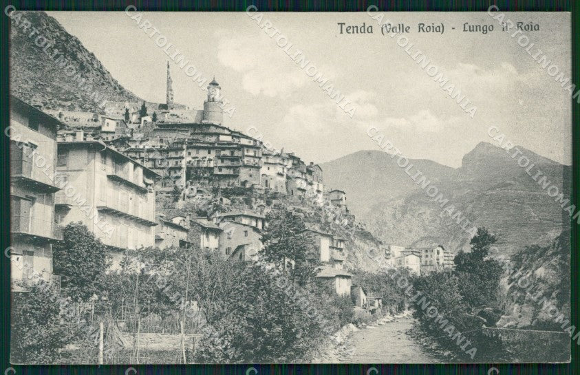 Cuneo Tenda Valle Roia Panorama cartolina MT6788 – fronte