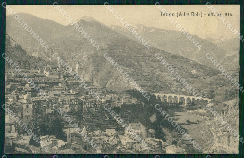 Cuneo Tenda Valle Roia Panorama cartolina MT6795 – fronte