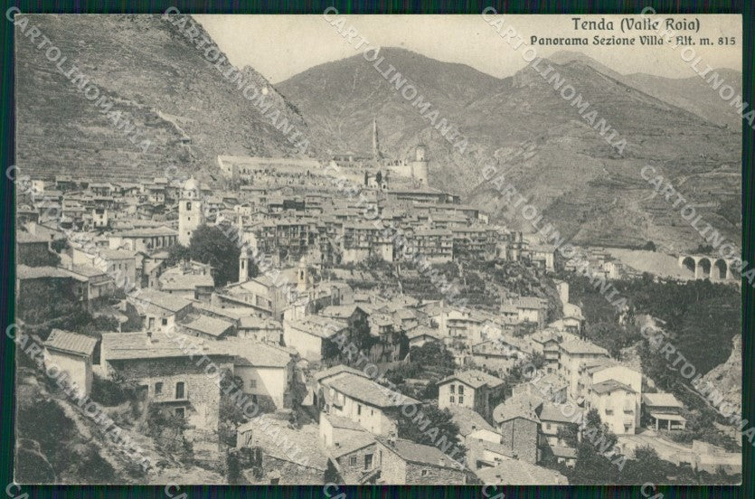 Cuneo Tenda Valle Roia Panorama cartolina MT6796 – fronte
