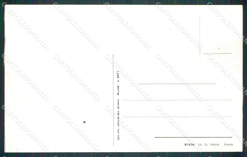 Cuneo Tenda Valle Roia San Dalmazzo cartolina MT6806 – retro