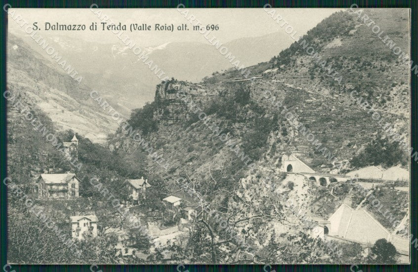 Cuneo Tenda Valle Roia San Dalmazzo cartolina MT6809 – fronte