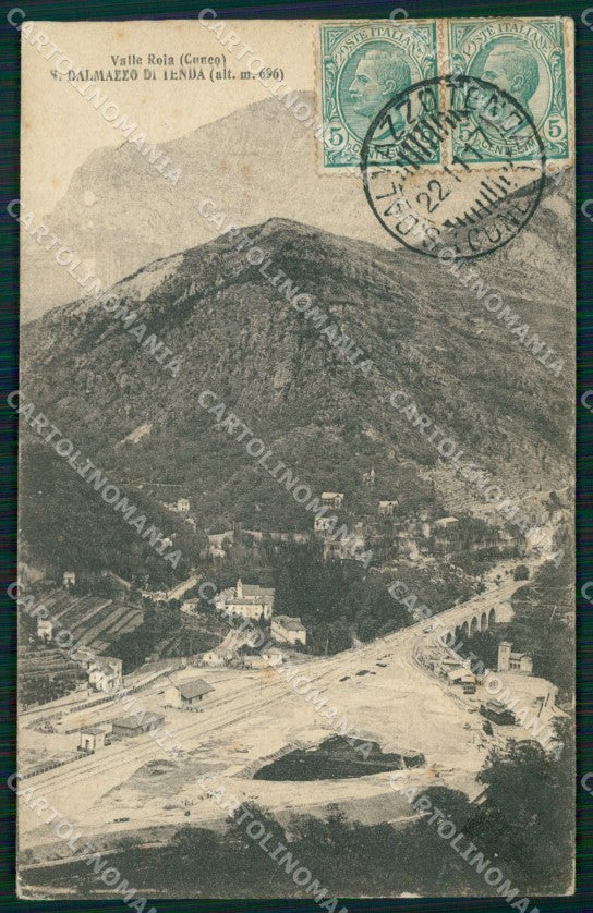 Cuneo Tenda Valle Roia San Dalmazzo cartolina MT6819 – fronte
