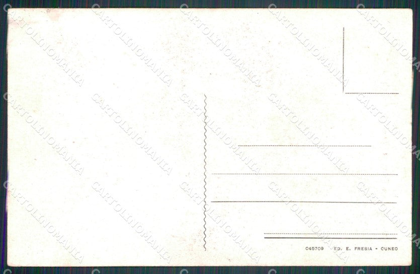 Cuneo Tenda Valle Roia San Dalmazzo Auto SCOLLATA cartolina MT6820 – retro