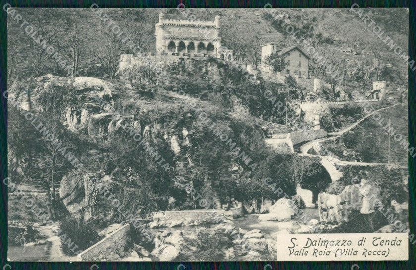 Cuneo Tenda Valle Roia San Dalmazzo Villa Rocca cartolina MT6825 – fronte