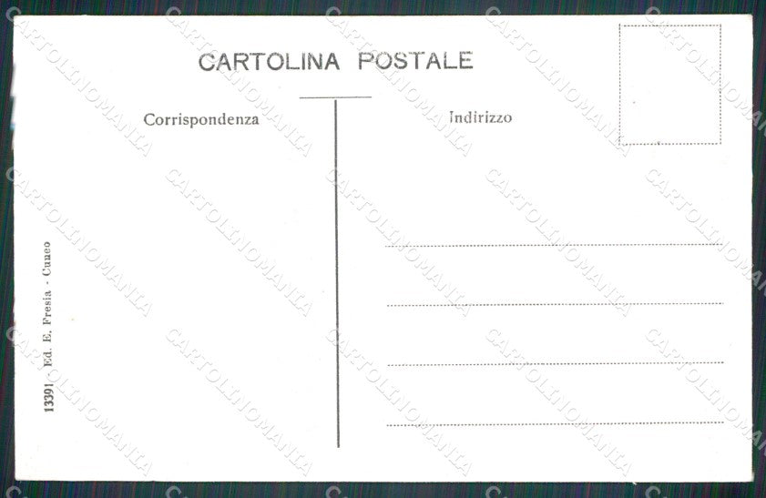 Cuneo Tenda Valle Roia San Dalmazzo Villa Rocca cartolina MT6825 – retro