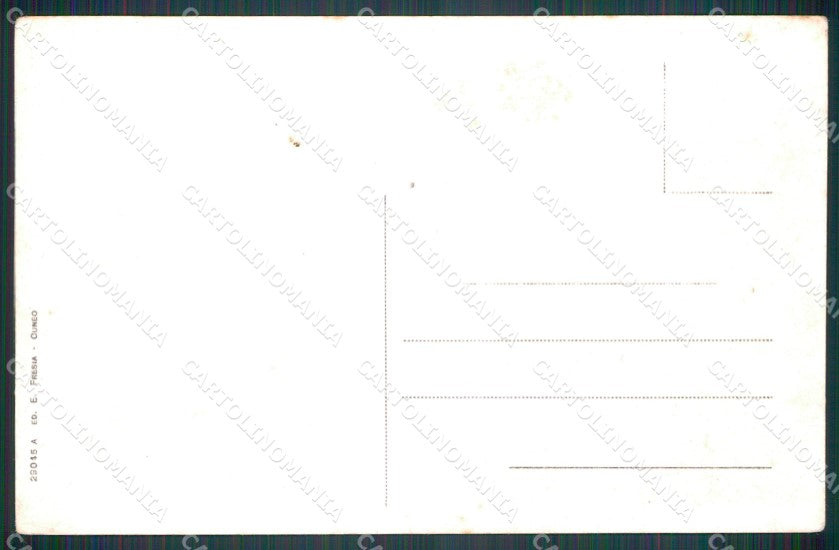 Cuneo Tenda Valle Roia San Dalmazzo Vallone Casterino cartolina MT6830 – retro