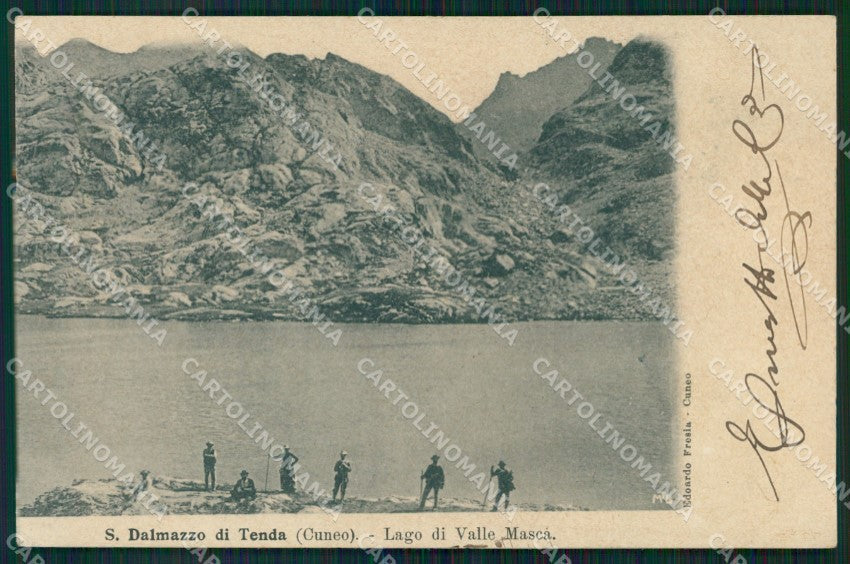 Cuneo Tenda Valle Roia San Dalmazzo Lago Valle Masca cartolina MT6838 – fronte