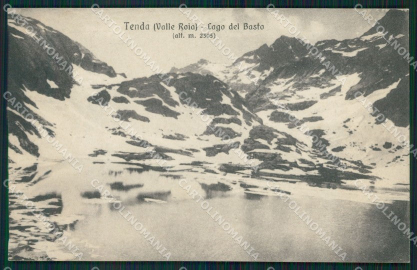 Cuneo Tenda Valle Roia Lago del Basto cartolina MT6848 – fronte