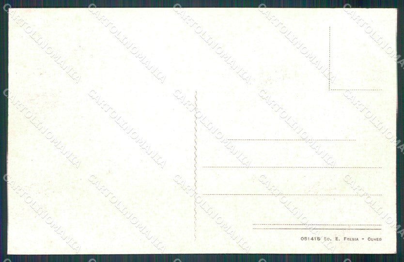 Cuneo Tenda Valle Roia Lago del Basto cartolina MT6848 – retro