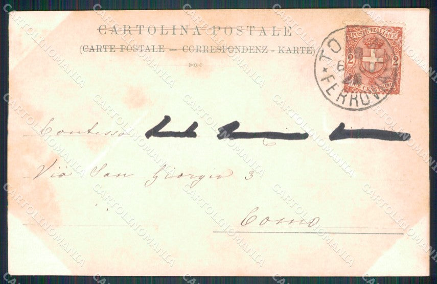 Cuneo Briga Marittima Panorama cartolina MT6854 – retro