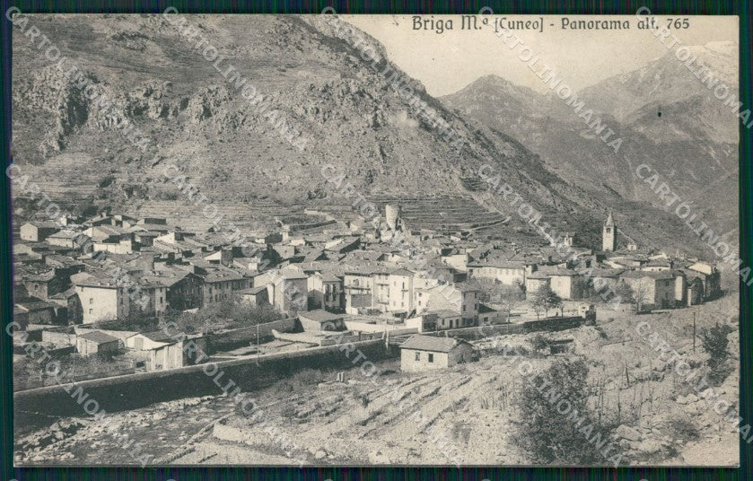 Cuneo Briga Marittima Panorama cartolina MT6856 – fronte