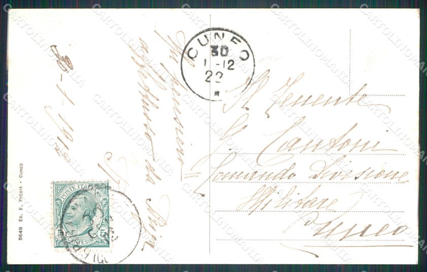 Cuneo Briga Marittima Panorama cartolina MT6856 – retro