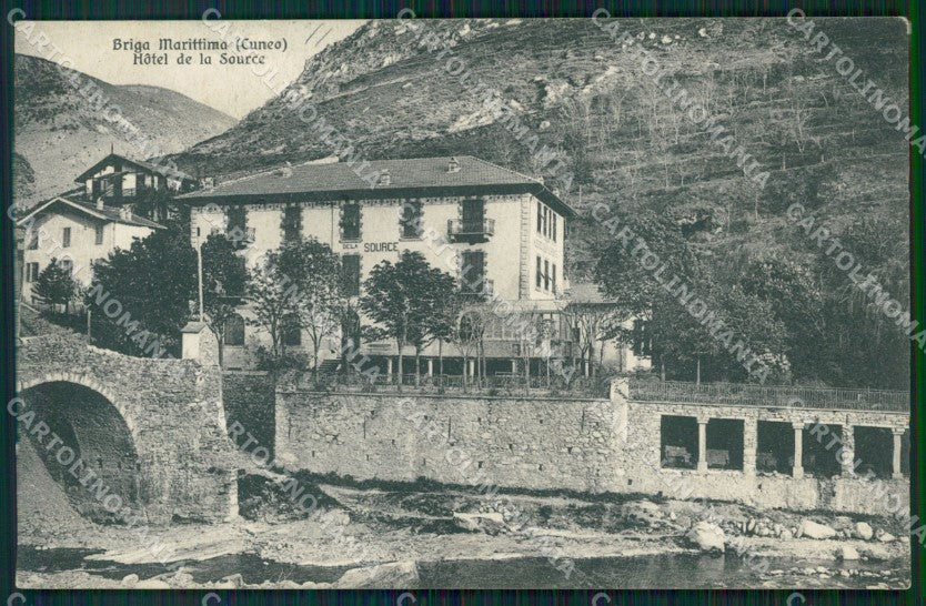 Cuneo Briga Marittima Hotel Source cartolina MT6862 – fronte