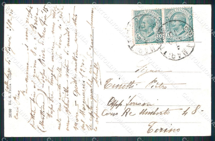 Cuneo Briga Marittima Hotel Source cartolina MT6862 – retro