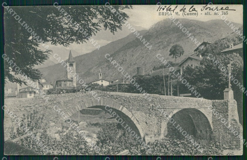 Cuneo Briga Marittima Panorama cartolina MT6863 – fronte