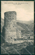 Cuneo Briga Marittima Castello Lascaris cartolina MT6871 – fronte