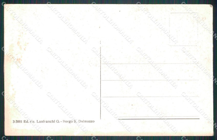 Cuneo Briga Marittima Castello Lascaris cartolina MT6871 – retro
