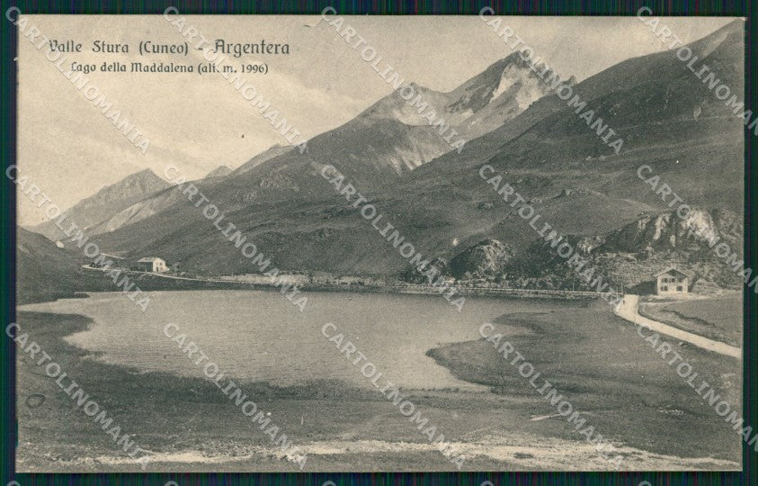 Cuneo Argentera Valle Stura cartolina MT6881 – fronte