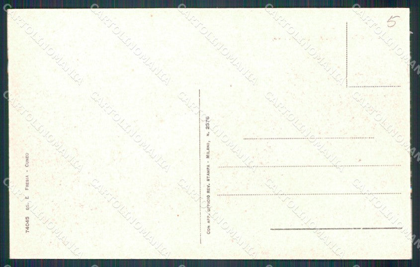 Cuneo Argentera Valle Stura cartolina MT6881 – retro