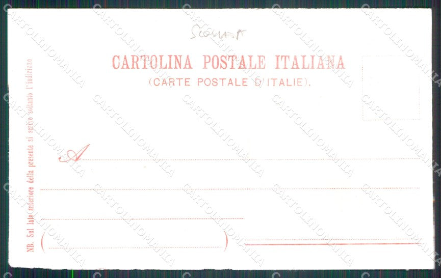 Cuneo Argentera Valle Stura Lago della Maddalena SCOLLATA cartolina MT6884 – retro