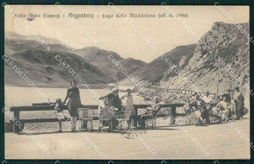 Cuneo Argentera Valle Stura Lago della Maddalena cartolina MT6886 – fronte