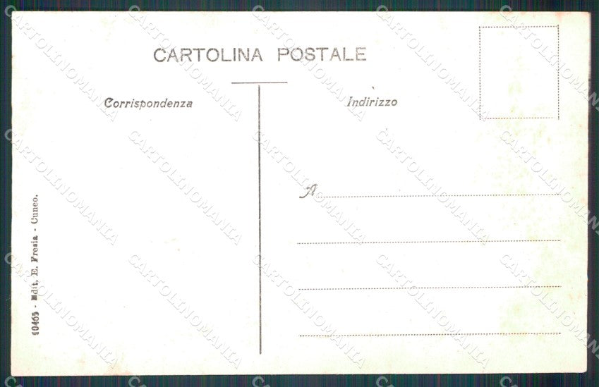 Cuneo Castelmagno Cascata del Grana SCOLLATA cartolina MT6900 – retro