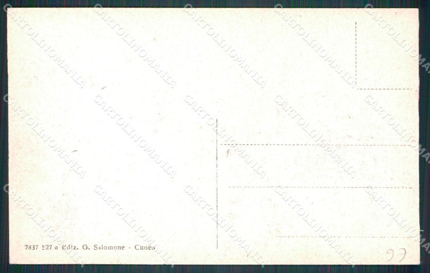 Cuneo città Corso Gesso cartolina MT6903 – retro