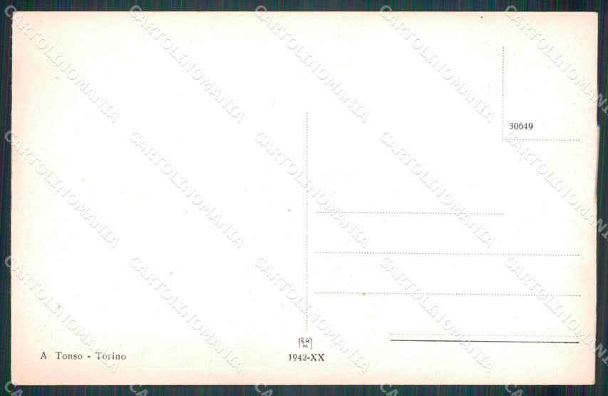 Cuneo città Panorama cartolina MT6909 – retro