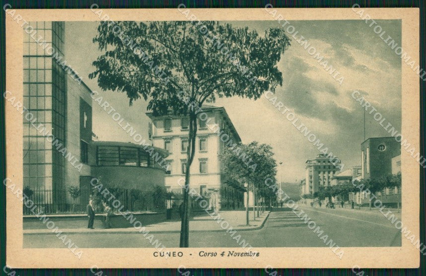 Cuneo città Corso IV Novembre cartolina MT6918 – fronte