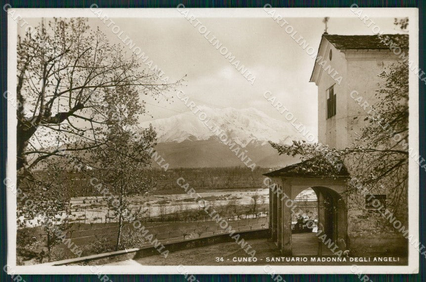 Cuneo città Santuario Madonna degli Angeli Foto cartolina MT6923 – fronte
